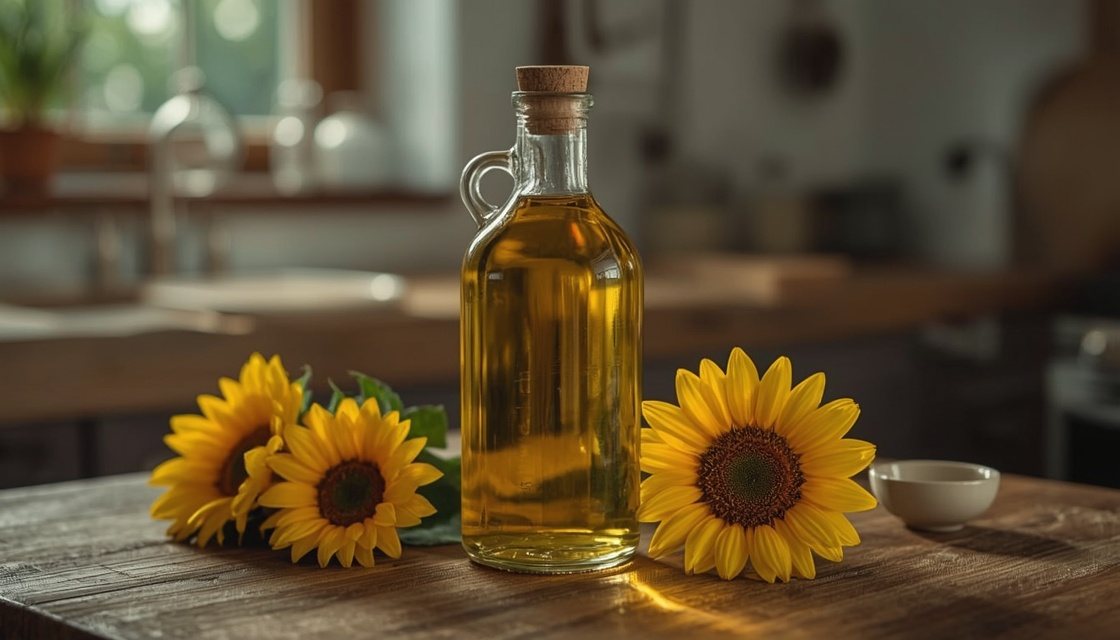 Sonnenblumenöl in der Küche richtig verwenden